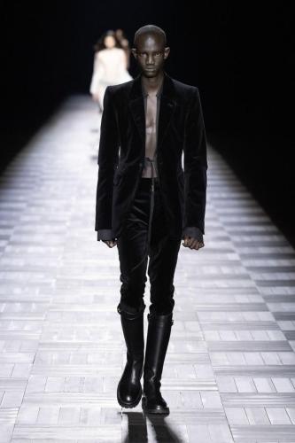 Ann Demeulemeester fashion show, Fall Winter 2023, Paris Fashion Week.