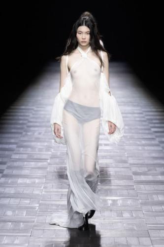 Ann Demeulemeester fashion show, Fall Winter 2023, Paris Fashion Week.