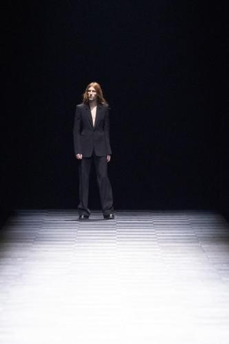 Ann Demeulemeester fashion show, Fall Winter 2023, Paris Fashion Week.