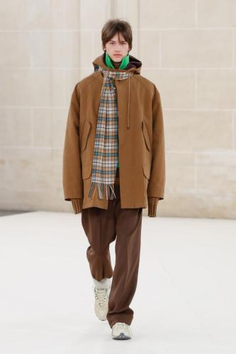 Auralee fw23 runway press look30