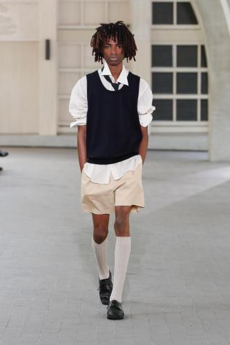 Auralee ss24 runway press look17