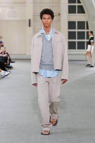 Auralee ss24 runway press look21
