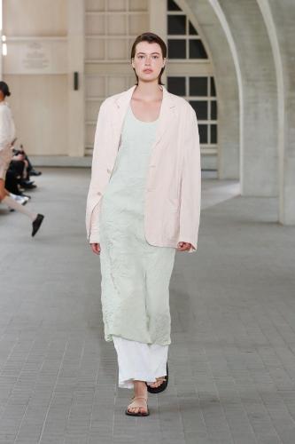 Auralee ss24 runway press look22