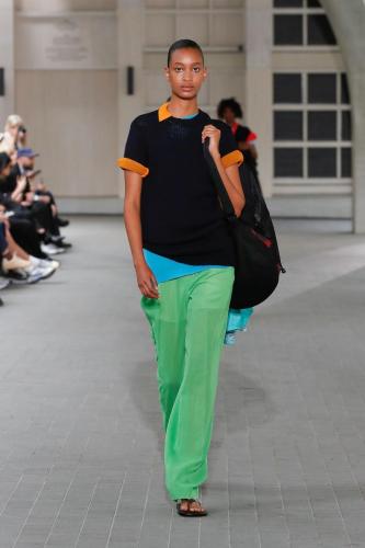 Auralee ss24 runway press look40