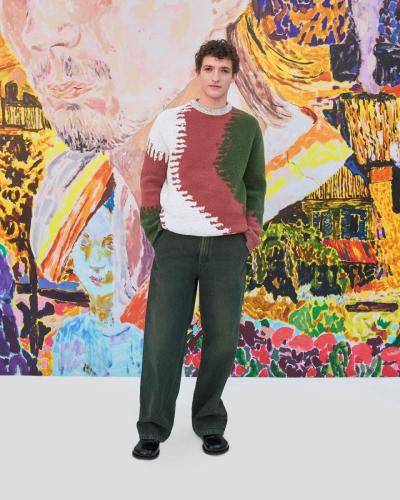 LOEWE FW24 MENS SHOW GUEST ARRIVALS ALIOCHA SCHNEIDER RGB CROPPED 4x5