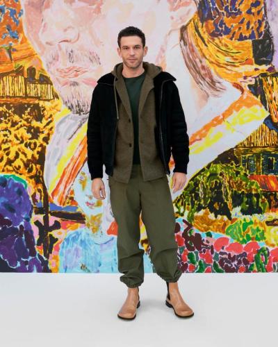 LOEWE FW24 MENS SHOW GUEST ARRIVALS ARNAUD VALOIS RGB CROPPED 4X5