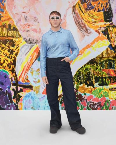 LOEWE FW24 MENS SHOW GUEST ARRIVALS EDDY DE PRETTO RGB CROPPED 4X5
