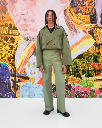 LOEWE FW24 MENS SHOW GUEST ARRIVALS GHALI RGB CROPPED 4x5