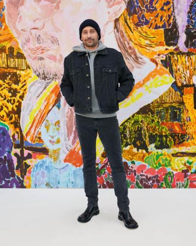 LOEWE FW24 MENS SHOW GUEST ARRIVALS MATTHIAS SCHOENAERTS RGB CROPPED 4x5