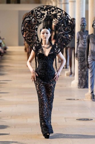 Rahul Mishra fashion show in Paris, Fall Winter 2026 Couture Fashion WeekPhoto by Valerio Mezzanotti