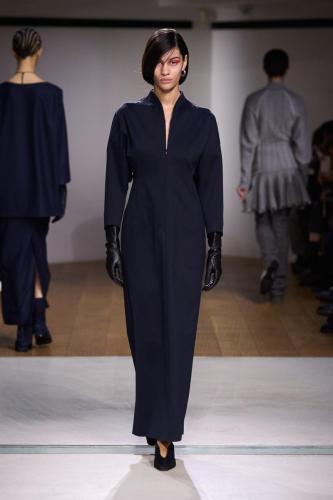 Mame Kurogouchi fw24 runway press look12