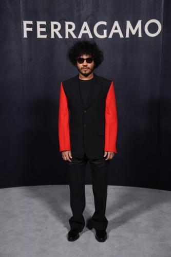 Salvatore Ferragamo - Arrivals - Milan Fashion Week Fall/Winter 2023-2024