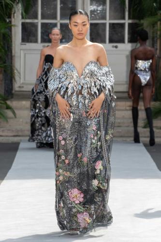 Rahul Mishra fashion show, Couture Couture Fall Winter 2023, Paris Fashion Week.Photo by Valerio Mezzanotti