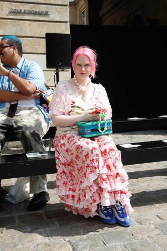Rahul Mishra fashion show, Couture Couture Fall Winter 2023, Paris Fashion Week.Photo by Valerio Mezzanotti