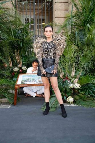 Rahul Mishra fashion show, Couture Couture Fall Winter 2023, Paris Fashion Week.Photo by Valerio Mezzanotti