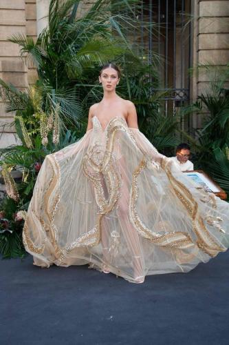 Rahul Mishra fashion show, Couture Couture Fall Winter 2023, Paris Fashion Week.Photo by Valerio Mezzanotti