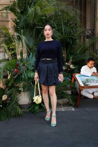 Rahul Mishra fashion show, Couture Couture Fall Winter 2023, Paris Fashion Week.Photo by Valerio Mezzanotti