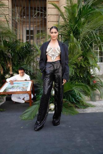 Rahul Mishra fashion show, Couture Couture Fall Winter 2023, Paris Fashion Week.Photo by Valerio Mezzanotti