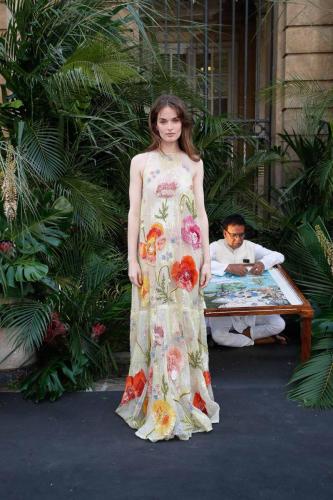 Rahul Mishra fashion show, Couture Couture Fall Winter 2023, Paris Fashion Week.Photo by Valerio Mezzanotti