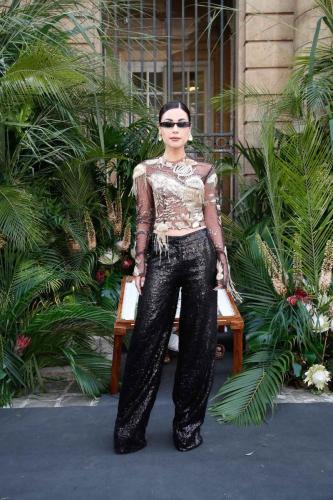 Rahul Mishra fashion show, Couture Couture Fall Winter 2023, Paris Fashion Week.Photo by Valerio Mezzanotti