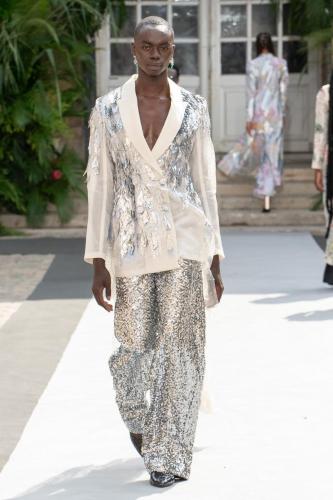 Rahul Mishra fashion show, Couture Couture Fall Winter 2023, Paris Fashion Week.Photo by Valerio Mezzanotti