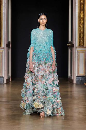 Rahul Mishra show, Runway, Coiuture, Spring Summer 2023, Paris Fashion Week