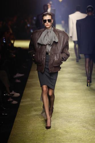 SAINT-LAURENT WINTER23-WOMEN RUNWAY-FRONT 08 HR