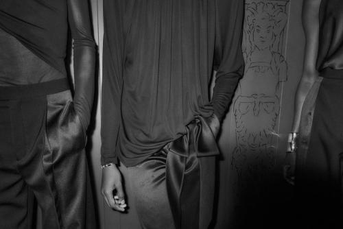 SAINT-LAURENT WINTER23 BACKSTAGE 24 HR