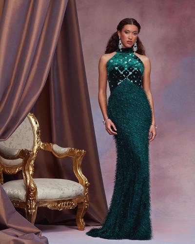 TADASHI SHOJI FW23 LOOK 07