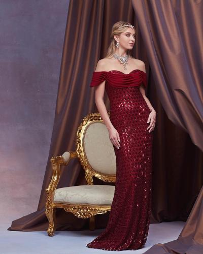 TADASHI SHOJI FW23 LOOK 10