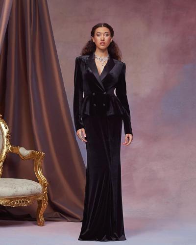 TADASHI SHOJI FW23 LOOK 14