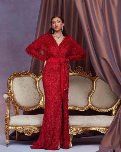 TADASHI SHOJI FW23 LOOK 18