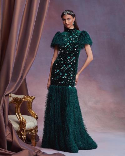 TADASHI SHOJI FW23 LOOK 36