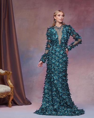 TADASHI SHOJI FW23 LOOK 39