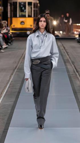 TODS MFW FW 24-25 WOMENS LOOK 3 A