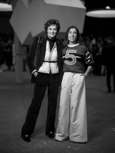 Ines de la Fressange and Blanca Li